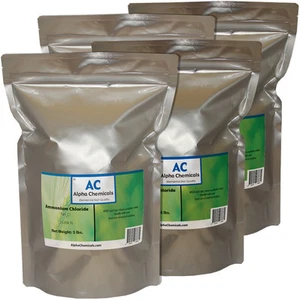 Ammonium Chloride - 20 Pounds - 99% Pure - (4 - 5 lb bags) - Picture 1 of 2
