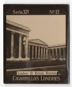 1900s Uruguay Photo Tobacco Card Cigarrillos Londres S14 #12 The British Museum - Picture 1 of 2