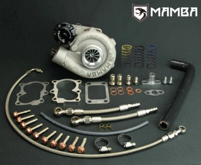MAMBA Ball Bearing Turbocharger 2.4" GT2554R For Nissan SD33T 3.3L + .42 T3 Hsg - Image 1 of 4