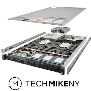 Dell PowerEdge R630 Server 2x E5-2697v3 2.60Ghz 28-Core 128GB H730P Rails - Picture 1 of 5
