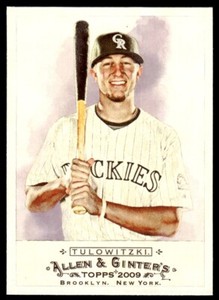 2009 Topps Allen & Ginter Troy Tulowitzki Colorado Rockies #14