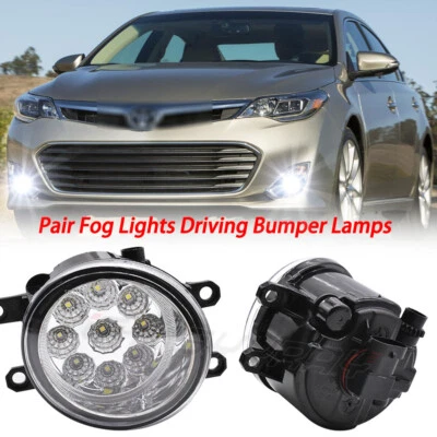 Par de luces antiniebla luces de parachoques de conducción izquierda y derecha para Toyota Avalon 2008-2015 Foto 1 de 4