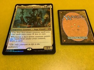 MTG - Magic the Gathering Card, Foil Kadena, Slinking Sorcerer - Oversized - C19