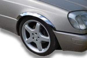 Listones decorativos de paso de rueda para Mazda 2 2007-2010 nuevo cromo - Imagen 1 de 7