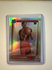 2021-22 Panini Donruss Optic Scottie Barnes SILVER PRIZM HOLO ROOKIE #186 RC