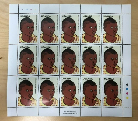 Uganda 1998 - HAIRDOS - Set of 5 Sheets of 15 (Scott #1590-4) - MNH Cover