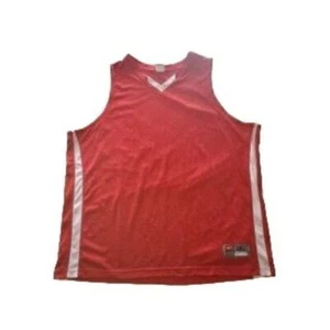 Nike Team Basketball Jersey Men Sz XXL Dri Fit Vintage Red White Gym Sportswear - Picture 1 of 6