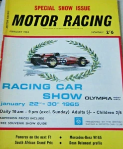 JIM CLARK LOTUS 33 SOUTH AFRICAN GP MOTOR RACING 1965 MERCEDES W165 F1 GP - Picture 1 of 1