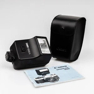 *MINT* TESTED Canon Speedlite 299T Flash T90 T70 F-1 A-1 AE-1 Program w/ Case - Photo 1 sur 21