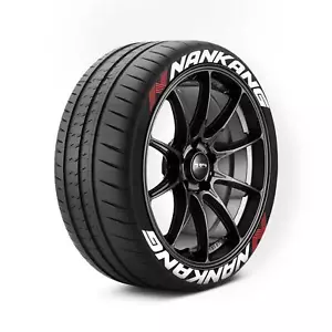 Adesivi Pneumatici Allungati Nankang - Lettering Pneumatici Alta Qualità | Made in UK - Foto 1 di 1