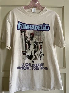 Funkadelic 2018 Worldwide Farewell Tour T-Shirt Gr. M doppelseitig George Clinton - Bild 1 von 5