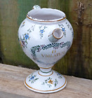 Antique XVIII century French Apothecary Faience pottery pitcher jug Chevrette 