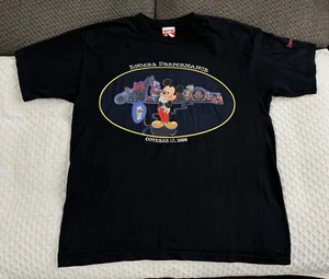 Vintage Disney Main Street Electrical Parade 1996 Black Tee TShirt XL Disneyland - Bild 1 von 13