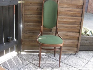 Thonet vier schöne alte Bugholz Stühle Esszimmer Hochlehner - Bild 1 von 8
