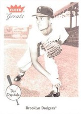 2002 Greats of the Game #24 Don Drysdale Los Angeles Dodgers HOF