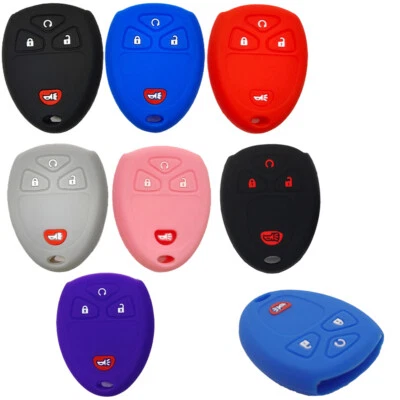 Funda de silicona para llavero remoto Chevrolet Silverado Suburban 2007-2013 Foto 1 de 4