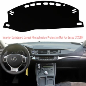 Interior Dashboard Carpet Sun Shade Protective Pad Cover For Lexus CT200H - Picture 1 of 9