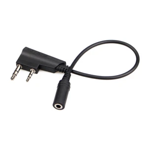 Słuchawki audio do telefonu Retevis RT22 RT27 RT21 Kenwood 2PIN do 3,5 mm - Zdjęcie 1 z 6