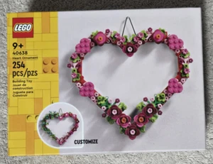 NUEVO - LEGO - ADORNO CORAZÓN - 254 PIEZAS - SET # 40638 - 9+ - Imagen 1 de 6