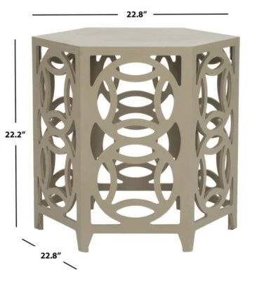 Safavieh NATANYA 侧桌,降价 2172736921 AMH4613C — 第 1/4 张图片