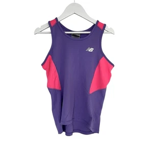 New Balance Activewear Tank Top Pink Purple AU8 XS Women’s - Picture 1 of 5