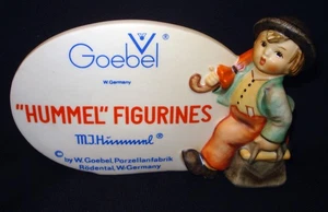 Vintage Goebel W. Germany Hummel Figurines Authorized Dealer Plaque Display Sign - Bild 1 von 4