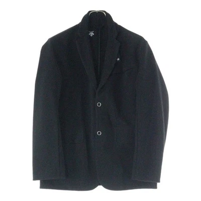 DESCENTE Notched Lapels 2b Snap Button Polyester Single Tailored Jacket Used cb4 - Image 1 of 4