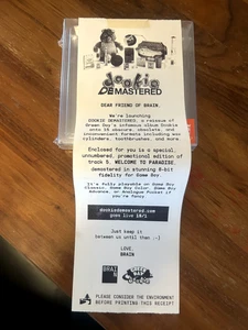 BRAIN x GREEN DAY - WELCOME TO PARADISE GAME BOY CARTRIDGE *PROMO* !! - Picture 1 of 10