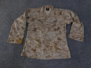 US Marines MARPAT Shirt Mens Small Regular Desert Digital Camo Utility Blouse - Picture 1 of 13