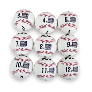 Rukket Weighted Pitching Baseballs, Progression Throwing Balls for Training, ... - Picture 1 of 7
