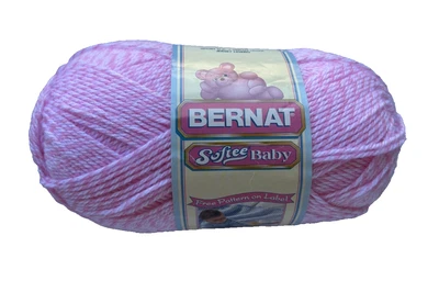 Bernat Softee baby yarn DK Acrylic Shade #30301 - Baby Pink Marl - Image 1 of 2