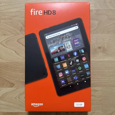 Amazon Fire HD 8 Tablet 8" - 32GB - Black (2022 Release) - Image 1 of 3