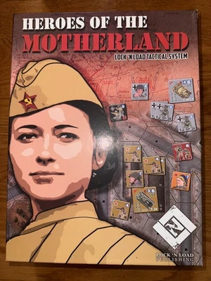 Lock n Load Heroes of the Motherland War Game Unpunched, Mint with X-Maps! - Image 1 of 2