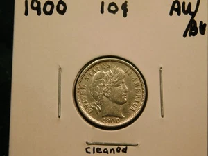 1900 Barber Dime Item # 5758 - Picture 1 of 2