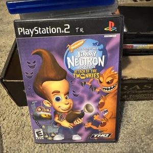 Jimmy Neutron Boy Genius: Attack of the Twonkies (Sony PlayStation 2, 2004) en caja original - Imagen 1 de 3