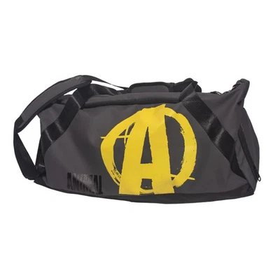 Universal Nutrition Animal Gym Duffle Bag Grey Gray with Yellow A Logo - Image 1 of 3