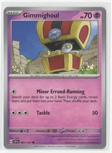 Pokemon Surging Sparks -  097/191 Gimmighoul - Picture 1 of 1