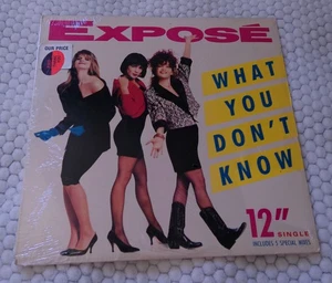 1989 Expose "What You Don't Know" 12" Single 5 Special Mixes Arista AD1-9837 - Picture 1 of 8