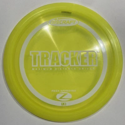 Discraft 💎 Elite Z TRACKER - Dayglo Yellow - Pearly PFN OOP  164-166 Rare💎 - Image 1 of 3