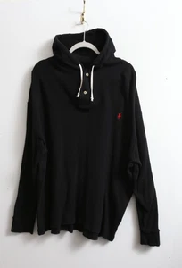Polo uomo Ralph Lauren 1/4 bottoni nera maglia termica usata in ottime condizioni 2Xb - Foto 1 di 8