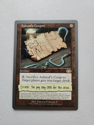 Ashnod's Coupon Unglued NM Near Mint MTG  - Image 1 of 2