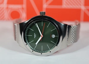 Neu Limited Swiss Swatch SISTEM KAKI YIS407GB Automatik Uhr Grün Edelstahl St - Bild 1 von 14