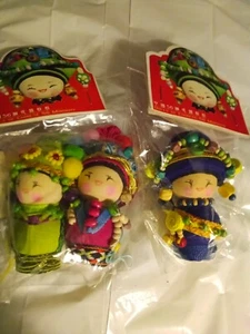 Mini Chinese Peg Dolls 3" - Picture 1 of 7
