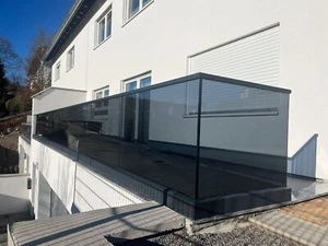 GNL Glas ✅ Ganzglasgeländer ✅Glasgeländer ✅ Balkongeländer ✅ Terrassengeländer - Bild 1 von 17