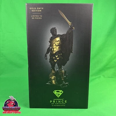 CRYPTOZOIC ENTERTAINMENT Superman: Prince of Krypton Statue - 15” Polyresin Statue - SEALED