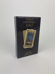 Tarot Salvador Dalí cartas del tarot adivino universal corte en oro Naipes Comas - Imagen 1 de 14