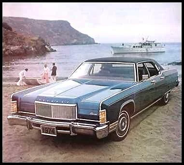 Lincoln Continental Prestige 1974 folleto, Mark IV ENORME original 74 Foto 1 de 4