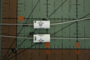 Dearborn POLYCARBONATE CAPACITOR .22uf 100v 10% 642P224X9100 AUDIO Guitar 2 pcs - Picture 1 of 3