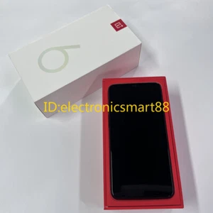 OnePlus 6 64/128GB ROM Dual SIM Android 6.28" Smartphone New seal Midnight Black - Afbeelding 1 van 20