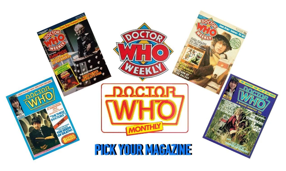 Doctor Who Weekly and Monthly Marvel Comic Magazine Complete your Collection - Image 1 of 1